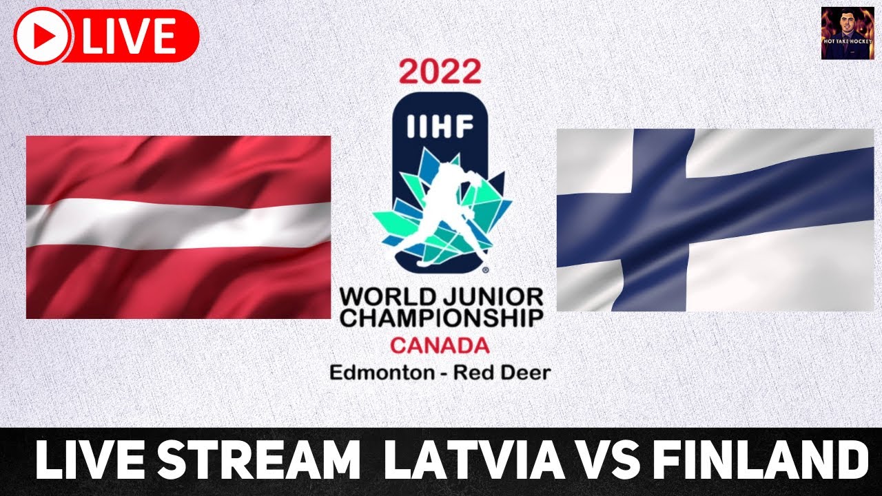 Latvia vs Finland 2022 World Juniors LIVE STREAM IIHF WJC Live Game Reaction Watchalong