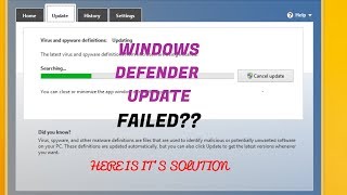 how to fix all windows 10, 8.1, 8, 7 defender update problem error code 0x80073b01  microsoft update