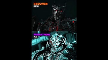 Scourge ( ROTB ) 🆚 Megatron ( TLK ) // #transformrs //#shorts