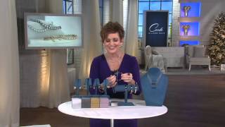 Sterling Silver Polished Hinged Bangle by Silver Style on QVC