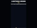 Lightning Grows in Real Time ⚡ #shorts