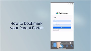 Bookmark your Parent Portal | GoEngage