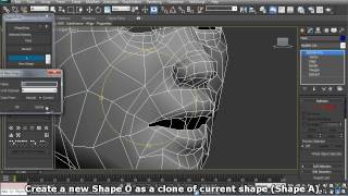 Faster modeling of morph shapes in 3ds Max.