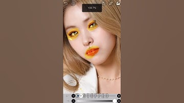 [Requested] Ryujin (ITZY) with (Yellow) Smudge Edit