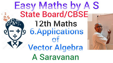 XII Maths V24 Equation of a Plane passing through three given Non collinear points