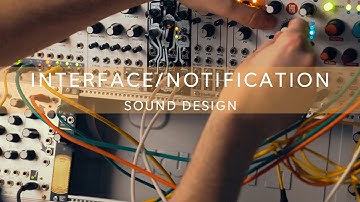 Eurorack Sound Design : Interface/Notification Sfx (Ears, Chronoblob 2, Clouds)