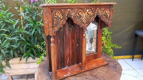 Vintage keyholder restoration.