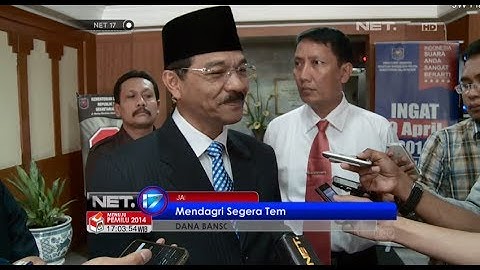 NET17 - Menteri dalam negeri Gamawan Fauzi bertemu KPK bahas dana bantuan sosial