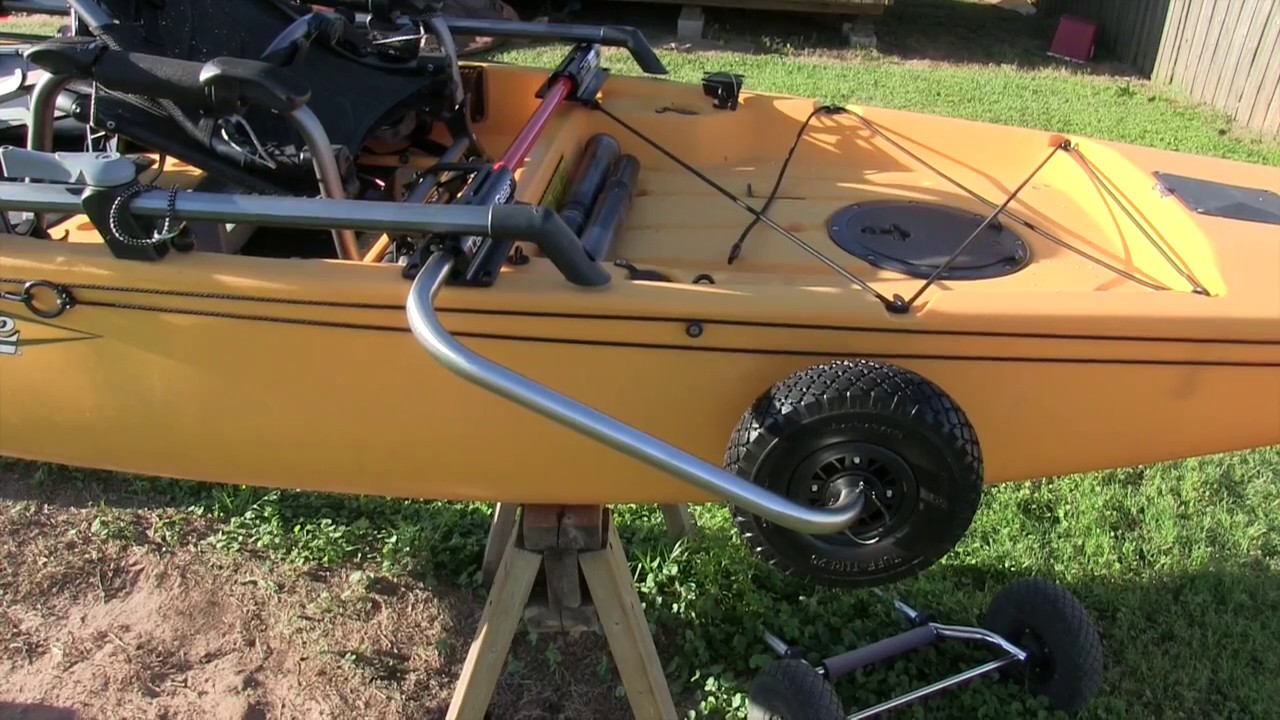 Boonedox Landing Gear Install Hobie PA Pro Angler 14 Kayak 