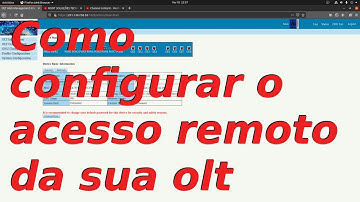 OLT VSOLUTION - ACESSO REMOTO
