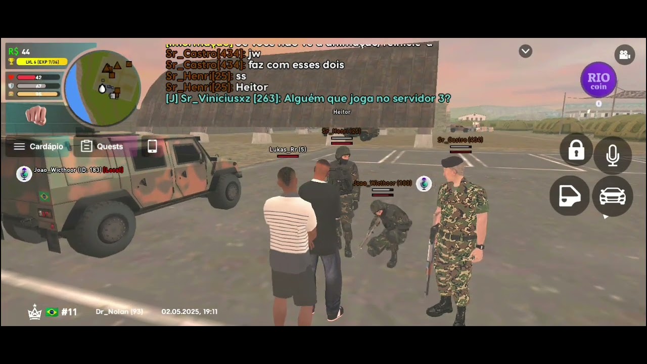 |RIO RISE| entrando para o exército brasileiro