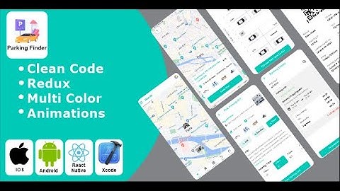 Parking - Find Parking & Book Slot | Near Me React Native iOS/Android App