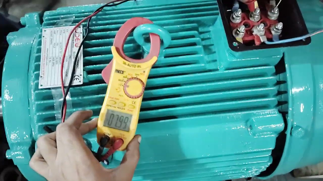 Testing of 10KW 300RPM 415VAC Three-Phase PMG Under 16A Load on Single Phase