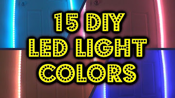 15 DIY Led Light Colors
