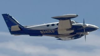 Cessna 340A Takeoff From Idaho Falls N340Eb