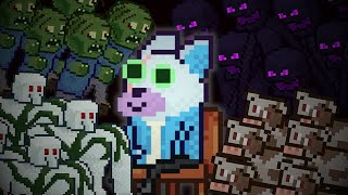 Beating Minecraft, but There’s 10x More Mobs