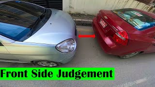 How To Judge Front Side Of A Car || Safest Trick