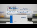 Flowflex SARS-CoV-2 Antigen Rapid Test Video (English)