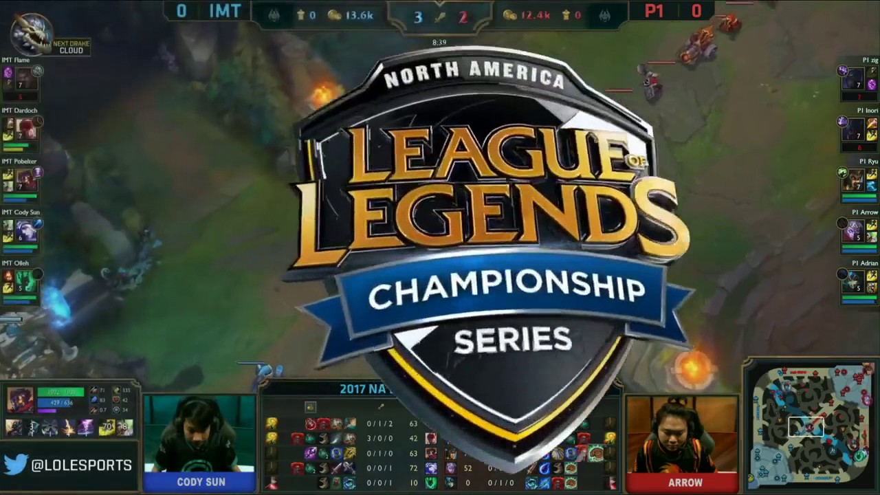 League of Legends — Immortals vs Phoenix1  NA LCS Spring 2017 Game 1