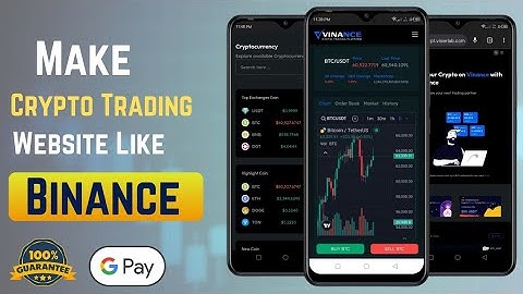 How To Make Crypto Trading Website Like Binance || Vinance Digital Trading Website Free Script