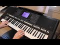 Indochine  laventurier  yamaha psr s750