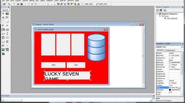 LUCKY SEVEN GAME VBprogram