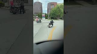 An Italian Bus Driver’s View of a KCPD Escort Through Downtown Kansas City