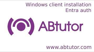 How to install AB Tutor Cloud 10 using Entra authentication