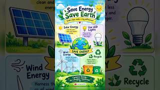 Environmental Day Poster |Energy Conservation Posters | Energy Saving #viral #ytshorts #energy