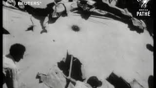 Americans find flying saucer (1949)
