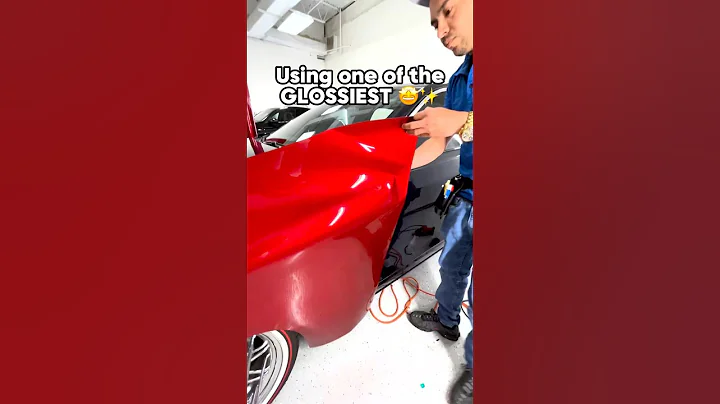 This car wrap looks like paint ! 💪🔥✨ #carwrapping #asmr #carwrap #asmrsounds