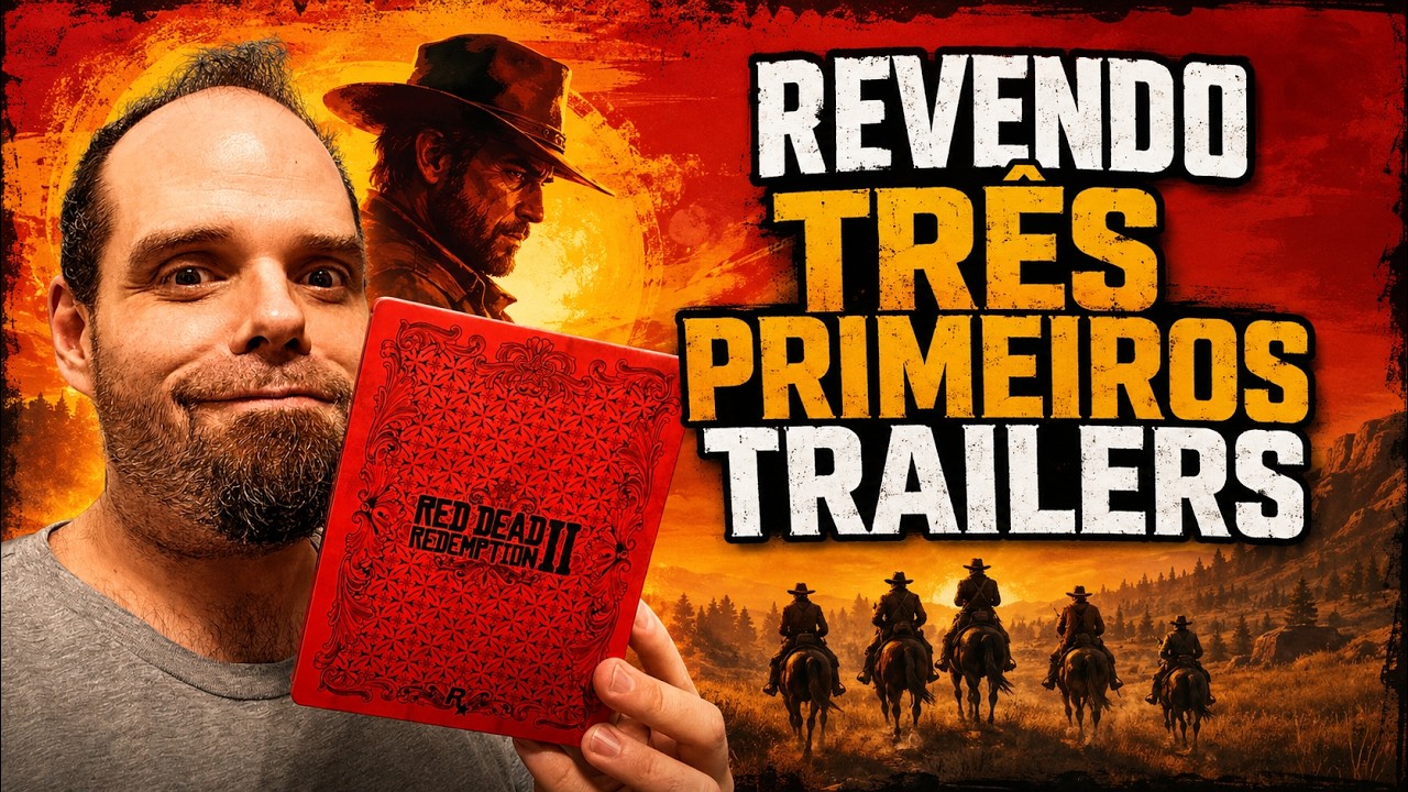 AO VIVO: Esquenta GTA 6 reagindo a trailers de RDR2, Parte 1
