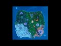 Fortnite end event but on mini map pov