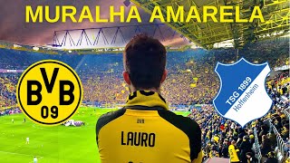 EXPERIÊNCIA INESQUECÍVEL - CONHECI A FAMOSA MURALHA AMARELA/ Borussia Dortmund x Hoffenheim