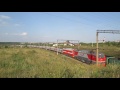 Электровозы ЭП2К с поездом №241И Иркутск — Адлер