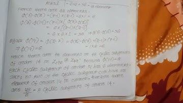 find the number of cyclic subgroups of order 14 in Z196 external direct product Z49