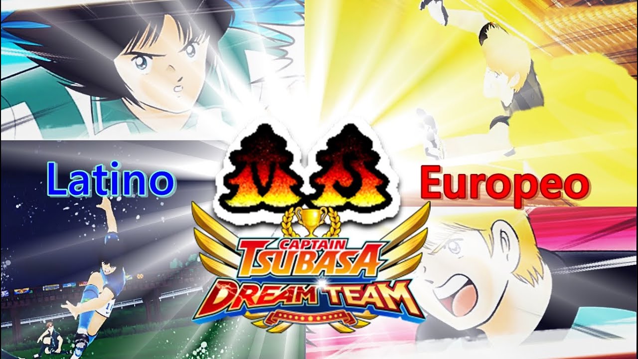 Mi mejor equipo Latino vs el mejor equipo Europeo de Atra - Captain Tsubasa Dream Team