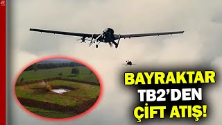 Bayraktar Tb2Den Çift Kemankeş Atışı Havadan Havaya Atışı Gerçekleştirdi A Haber