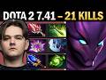 Spectre with Refresher and 21 Kills - Dota 7.42