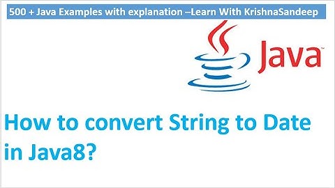 How to convert String to Date in java8?