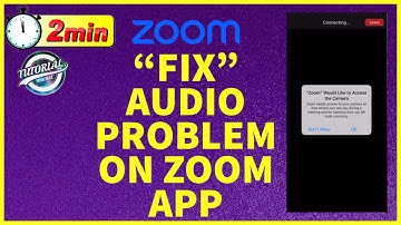 How to Fix Audio Problem in Zoom App 2023?