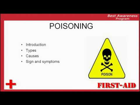 Video: Wie definitie van vergiften?