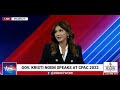 Gov. Kristi Noem Speaks at CPAC 2022