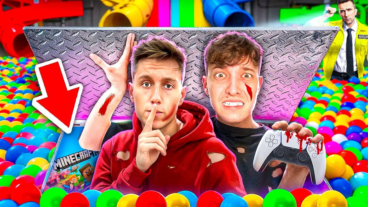 iCRIMAX überlebt 100 STUNDEN HEIMLICH im SPIELEPARADIES! 😱