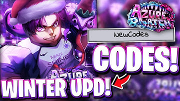[❄️WINTER EVENT🎅] ALL LATEST WINTER UPDATE CODES FOR AZURE LATCH | ROBLOX AZURE LATCH CODES