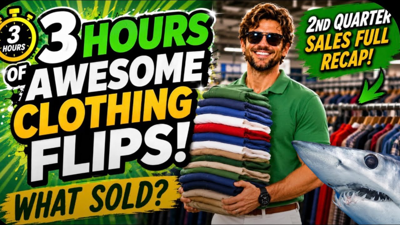 rewrite this title 3 Hours of Clothing Flips; What Sold? Wrapping Up Second Quarter Sales on Ebay and Poshmark rewrite this title 3 Hours of Clothing Flips; What Sold? Wrapping Up Second Quarter Sales on Ebay and Poshmark