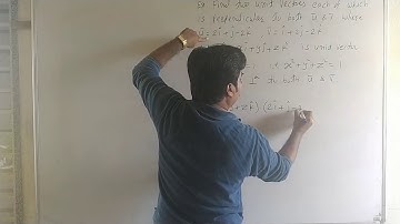 Vectors Lec23 : Exercise 5.3 : Examples 1, 2, 3, 4 : Scalar Product of Vectors