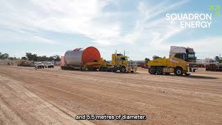 OSOM deliveries begin for Squadron Energy's Uungula Wind Farm