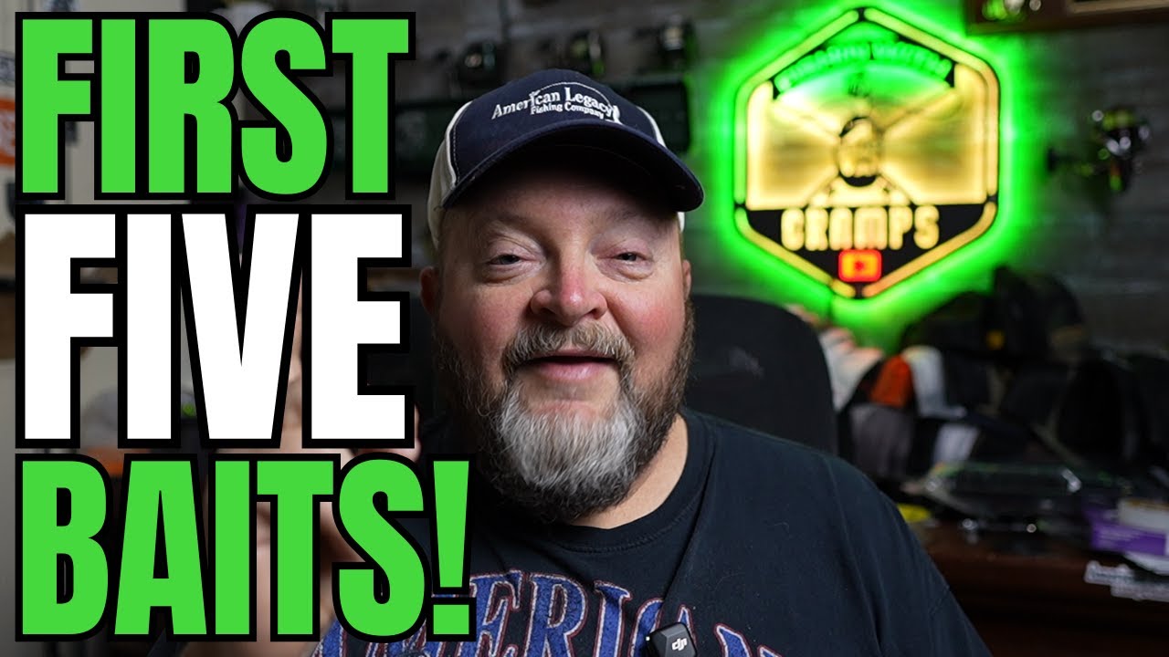 Bass Fishing: FIRST 5 Baits I'm Throwing In 2025!