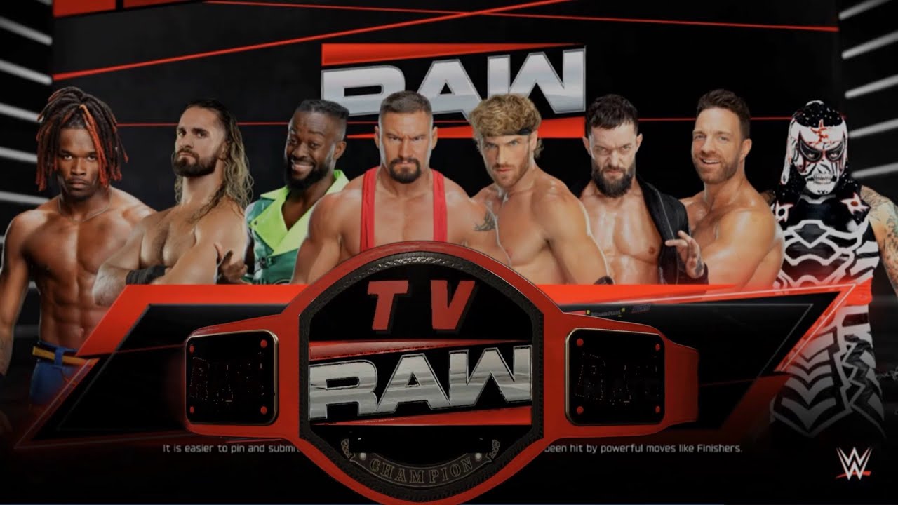 Seth is putting the Raw Championship on the line